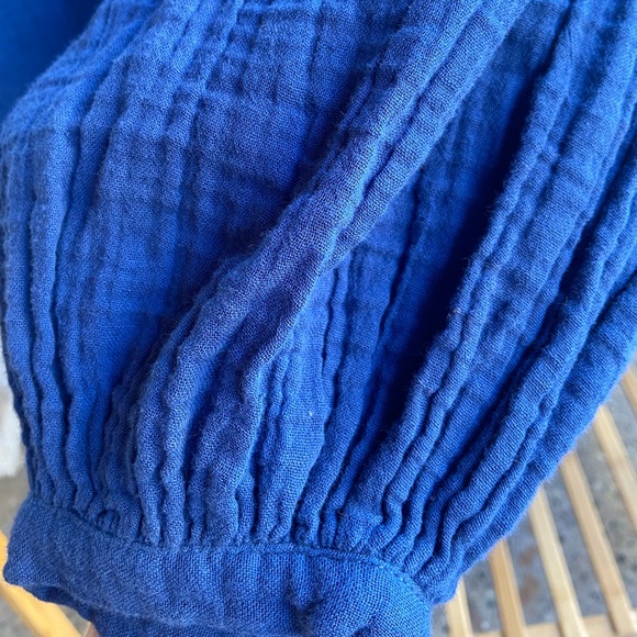 100 % Cotton Crinkle Double Gauze Tops. Size - M (Fit up to L) - Picture 6 of 7